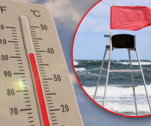 Żar leje się z nieba, a do wody wejść nie można. Prawie 80 plaż z zakazem kąpieli