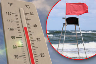 Żar leje się z nieba, a do wody wejść nie można. Prawie 80 plaż z zakazem kąpieli