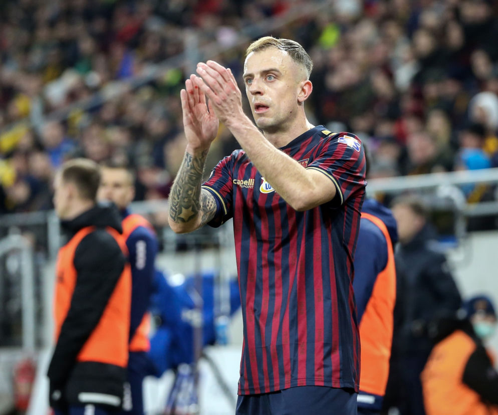 Kamil Grosicki świętował przed Pogoń - Raków