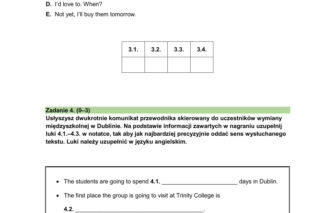 Próbny egzamin ósmoklasisty 2026 CKE: język angielski. Arkusze CKE z angielskiego [14.01.2026]