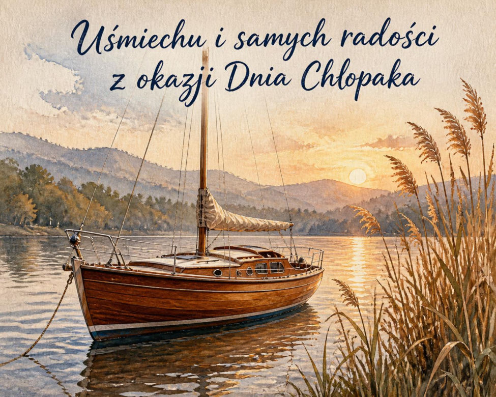 Kartka z życzeniami na Dzień Chłopaka