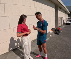 Cristiano Ronaldo i Celine Dept