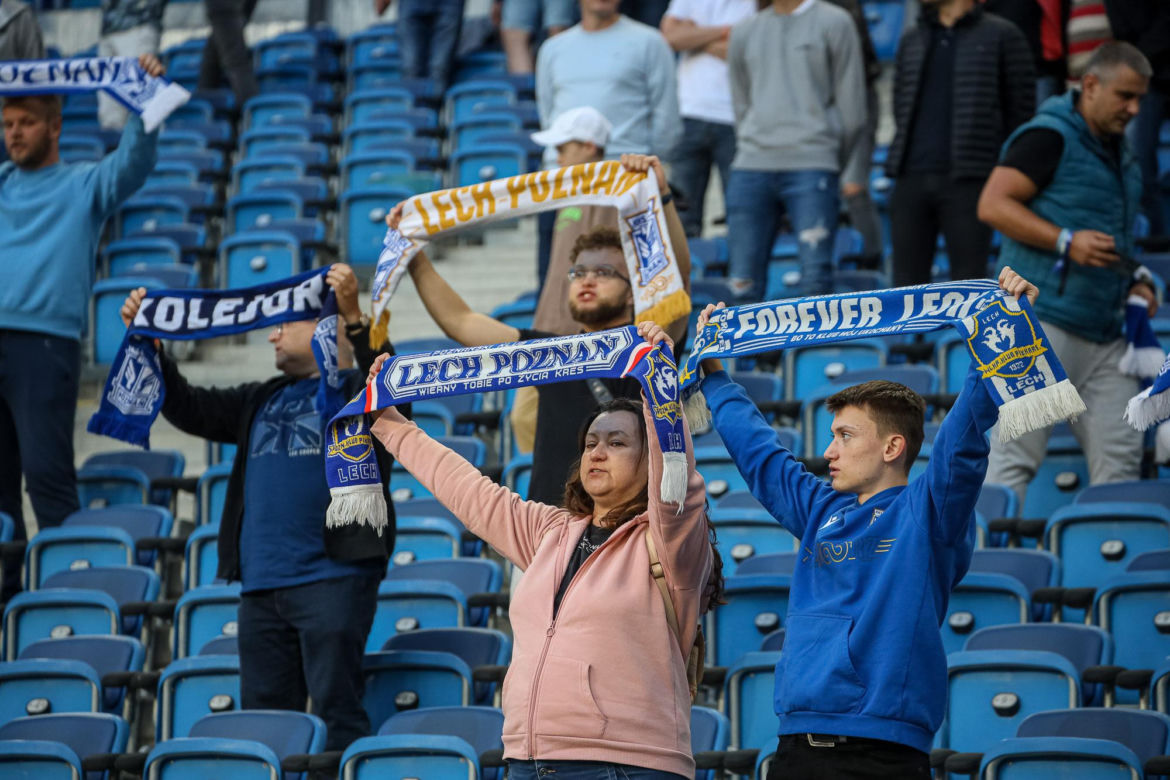 Lech Poznań - Spartak Trnava. Blisko 30 tysięcy kibiców zasiadło na Enea Stadionie. Tak się bawili 