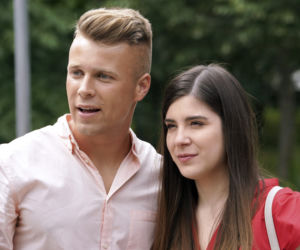 Barwy szczęścia, odc. 2540: Agata (Natalia Zambrzycka), Patryk (Konrad Skolimowski)