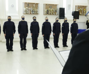 Nowi policjanci w Lublinie. Ślubowanie funkcjonariuszy – styczeń 2022