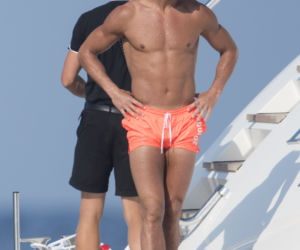 Cristiano Ronaldo na rybach