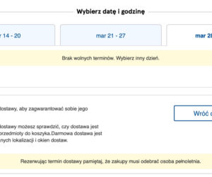 Koronawirus w Trójmieście. Sklepy nie dowożą zakupów