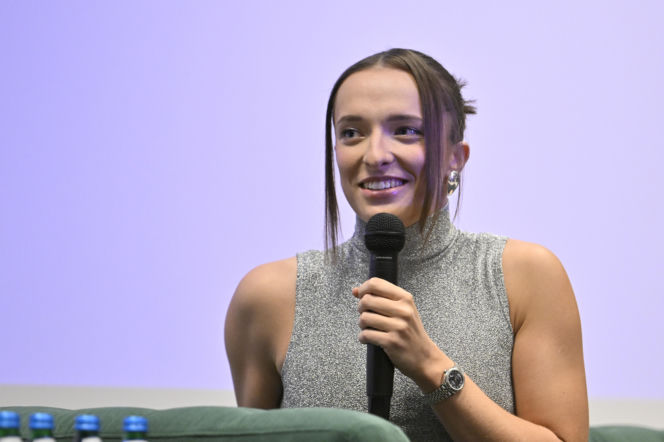 Iga Świątek rozdała stypendia