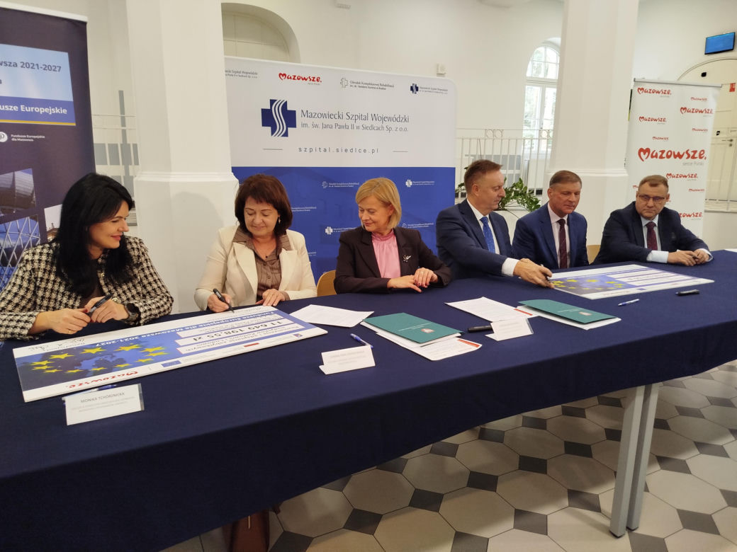 Ponad 21,6 mln zł z UE na rewitalizację zabytkowych budynków i parku przy szpitalu w Rudce