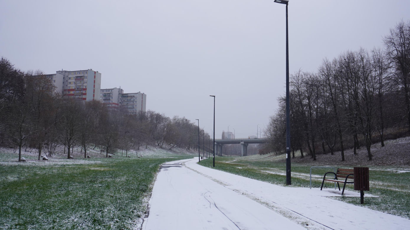 No i przyszła! Zima w Lublinie. Tak wygląda Park Rury