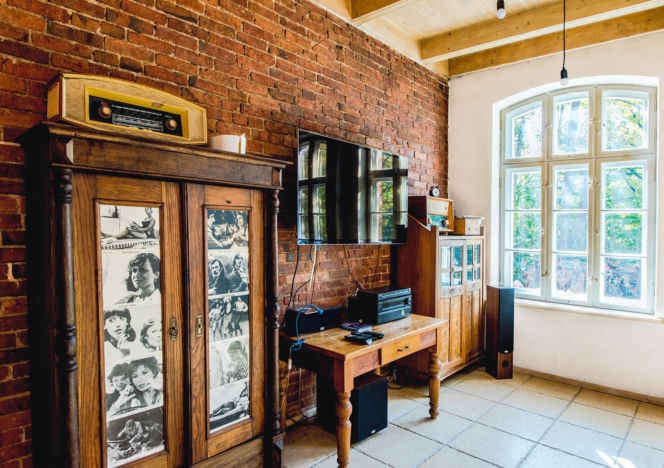 Dom w poniemieckiej szkole na Mazurach