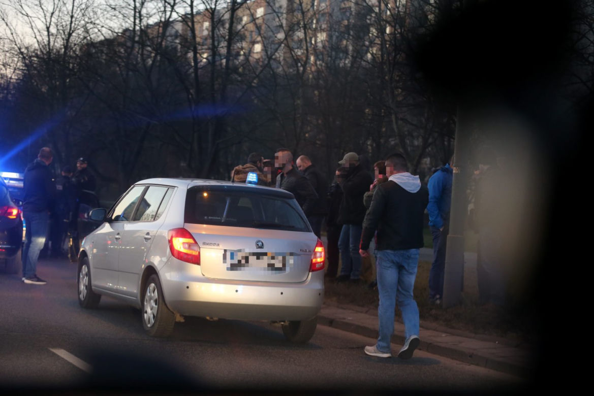 Zatrzymanie na Ostrobramskiej