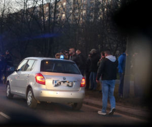 Zatrzymanie na Ostrobramskiej