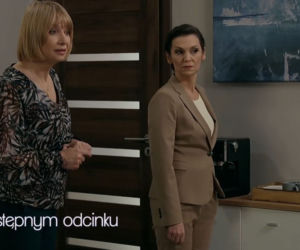 Pierwsza miłość odc. 3404. Izabela (Olga Bończyk), Grażyna (Grażyna Wolszczak)