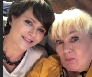 Na dobre i na złe po wakacjach 2019. Matka Hani - Lucyna Sikorka (Anna Samusionek), Barbara Wilczewska (Agnieszka Pilaszewska)