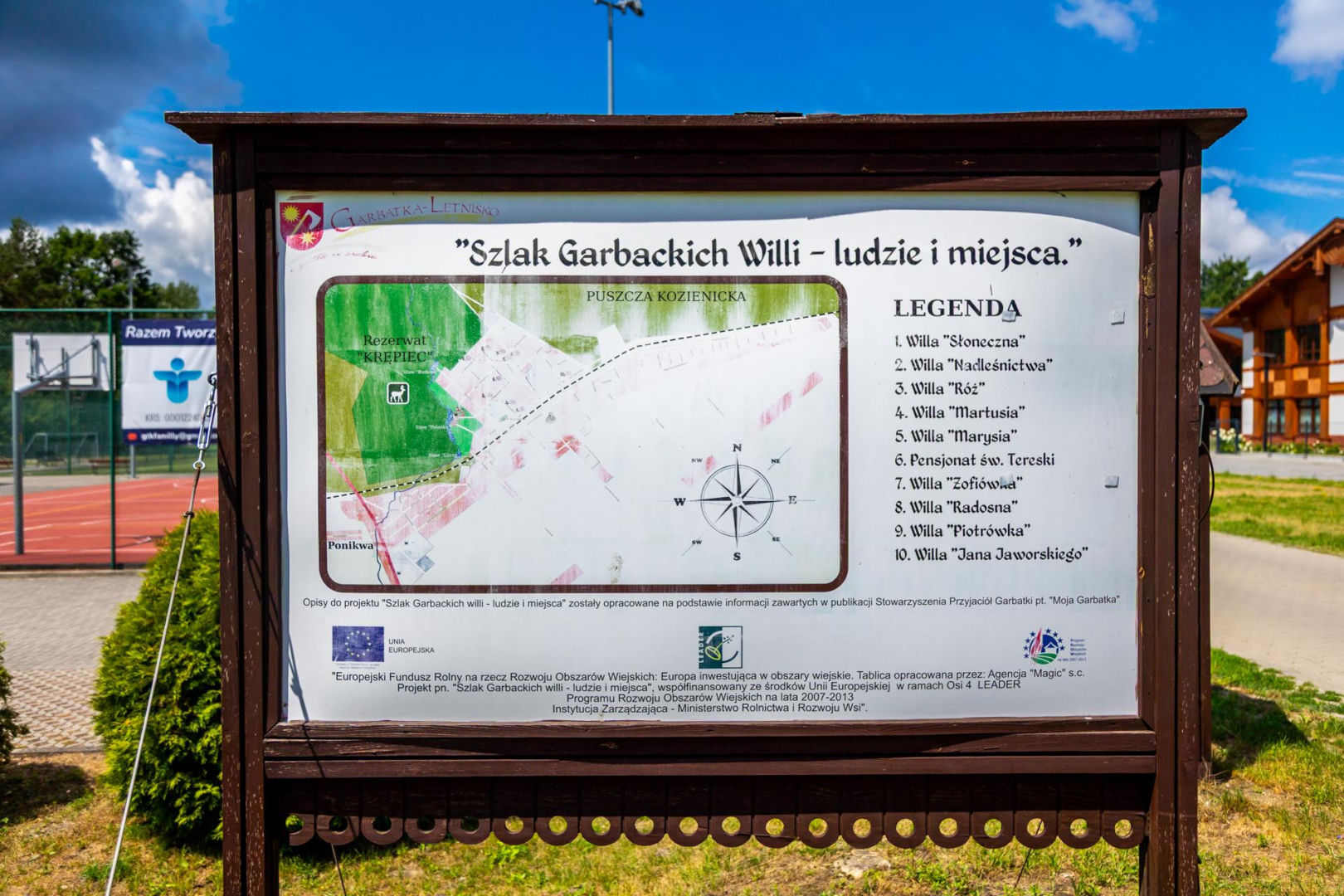Szlak zabytkowych willi w Garbatce-Letnisku