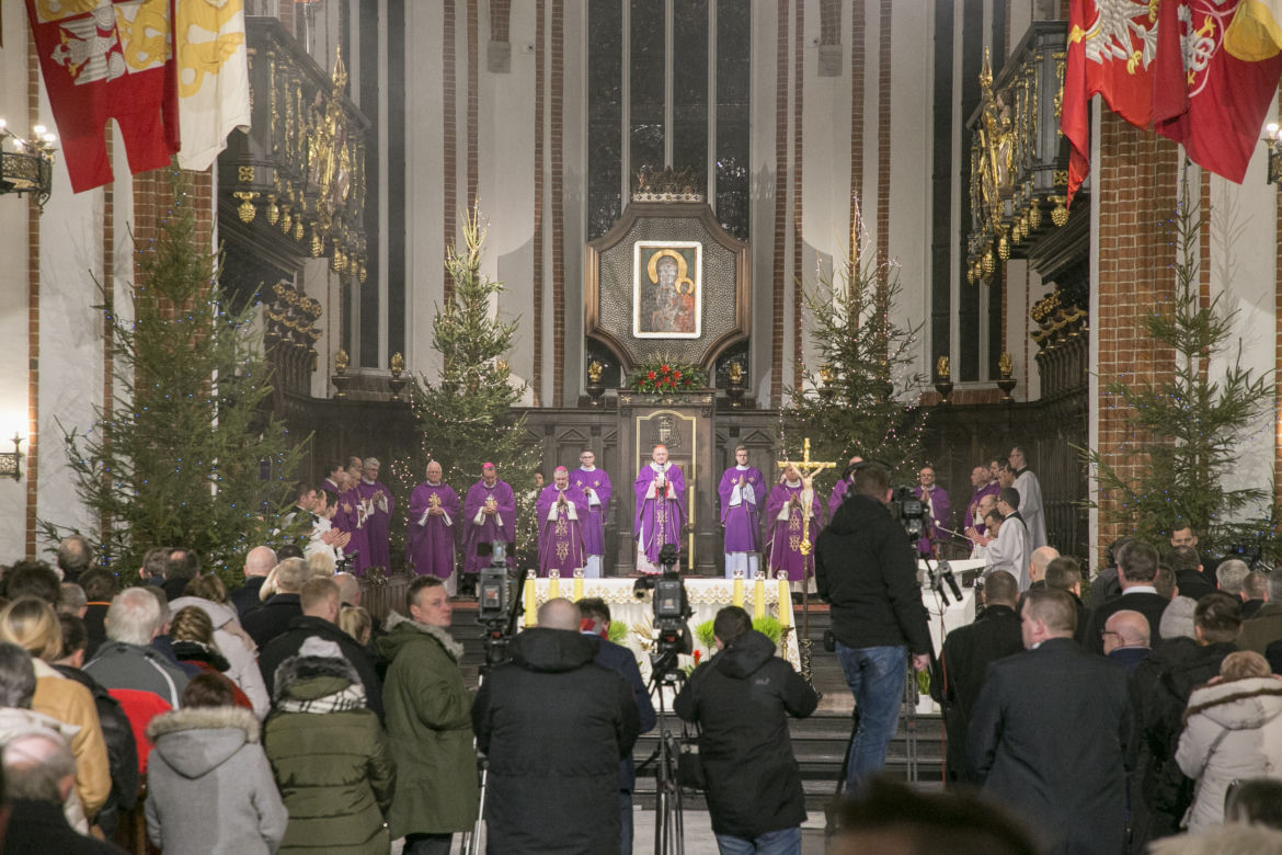 Msza święta w intencji tragicznie zmarłego prezydenta Gdańska Pawła Adamowicza