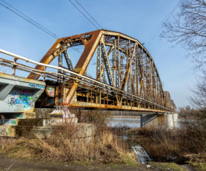 Stary most nad Wisłą w Górze Kalwarii