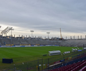 Postępy na budowie Stadionu Miejskiego w Szczecinie