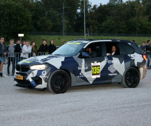 Gumball 3000 2017 w Warszawie pod Stadionem Narodowym
