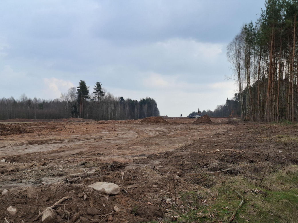 Budowa S74 Kielce - Mniów. Marzec 2025
