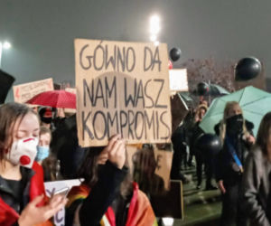 Protest kobiet w Szczecinie - 30.10.2020