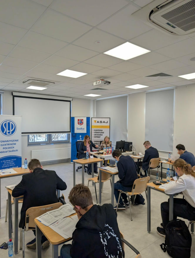 Finał Olimpiady Wiedzy Elektrycznej ElektroChallenge w Siedlcach