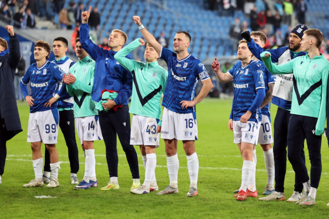 Lech Poznań - Raków Częstochowa: Zdjęcia kibiców z meczu 23. kolejki PKO BP Ekstraklasy