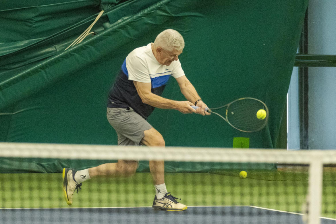Karczewski gra w tenis. Ale wymiata!