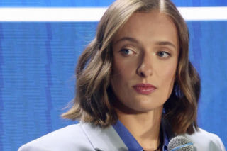 Iga Świątek na konferencji