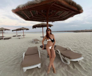 Gwiazdy w bikini na święta