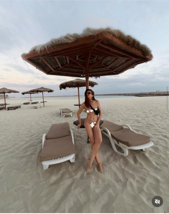 Gwiazdy w bikini na święta