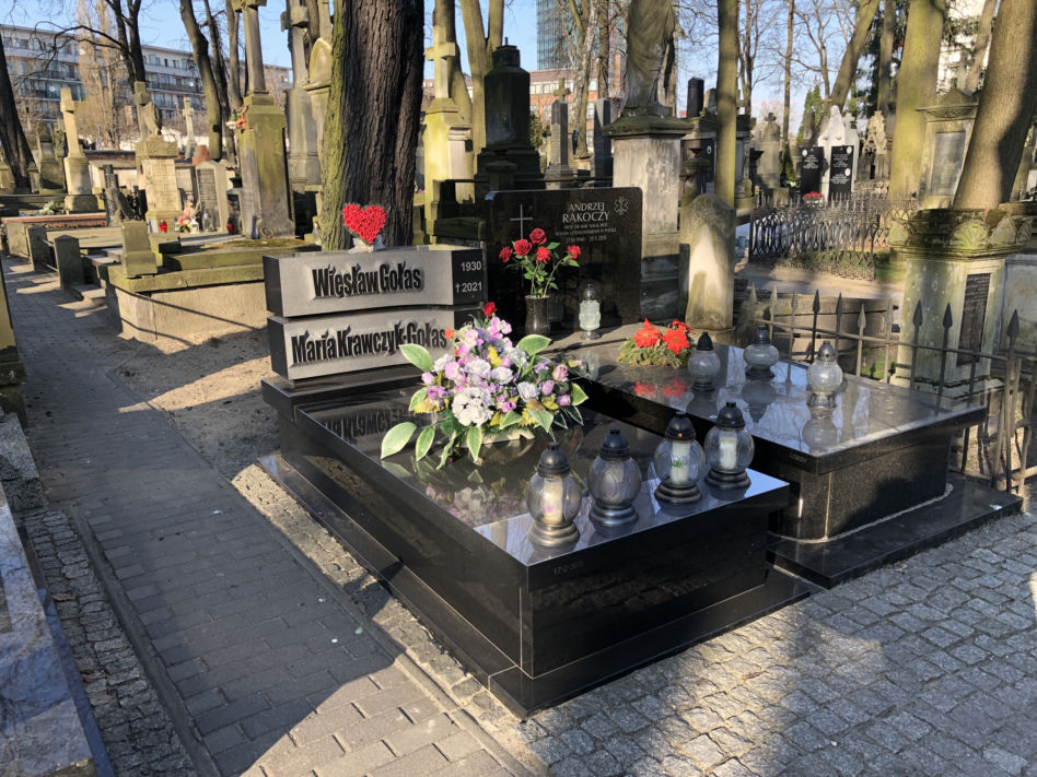 Grób Wiesława Gołasa