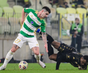 Lechia Gdańsk - Jagiellonia Białystok: Zdjęcia kibiców i zawodników z meczu 24. kolejki PKO BP Ekstraklasy