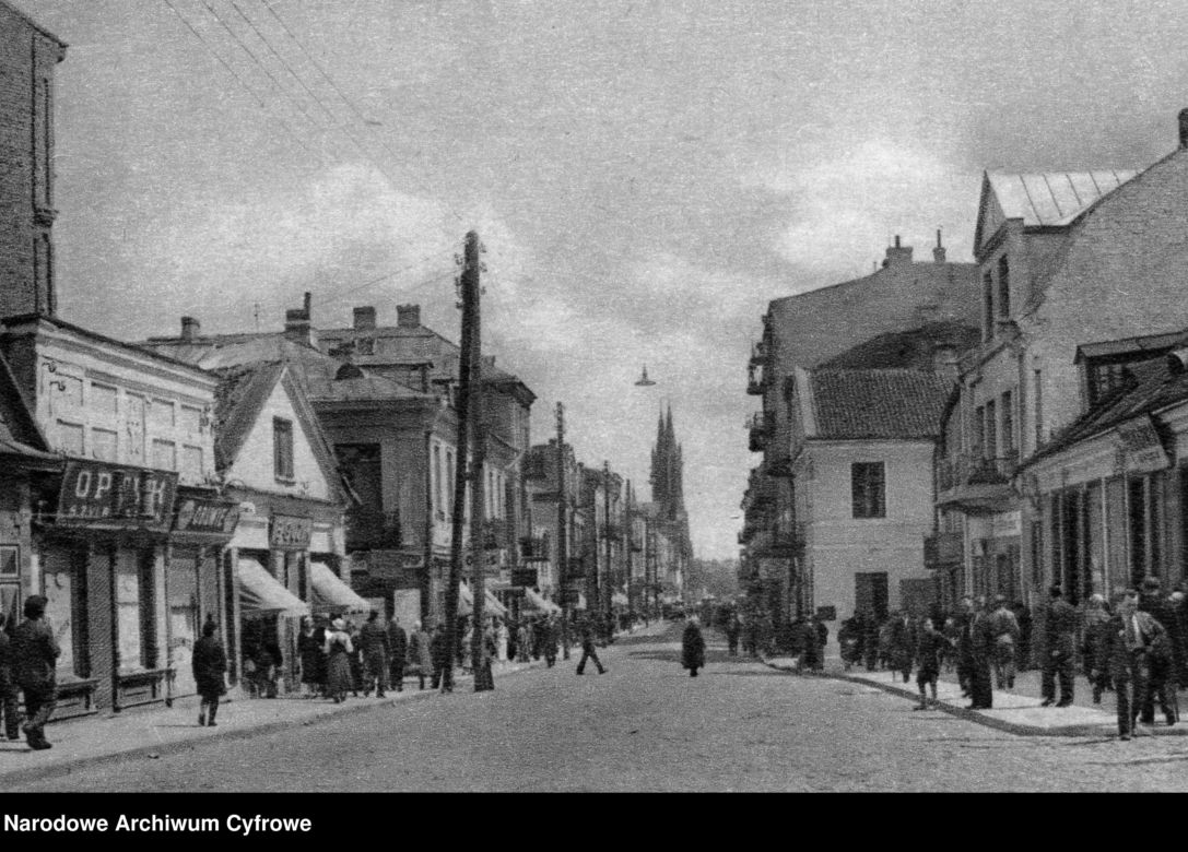 Ul. Józefa Piłsudskiego w Białymstoku, 1918 - 1939 rok