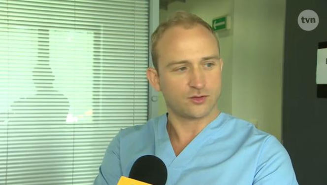 Lekarze 5 sezon. Borys Szyc na planie Lekarzy