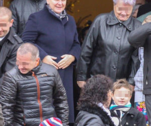 Beata Szydło z mężem na mszy
