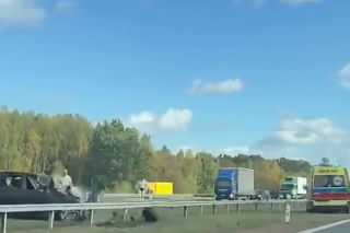 Tragedia na A2 w powiecie mińskim