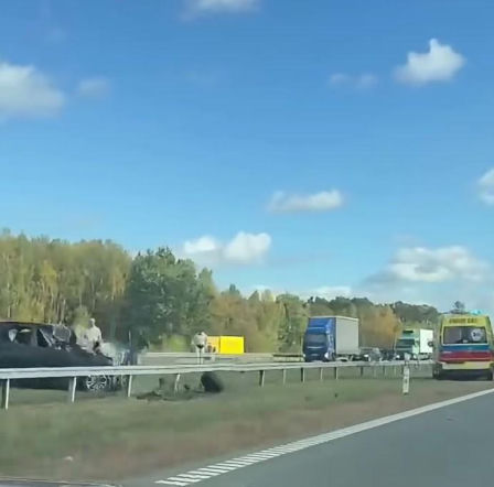 Tragedia na A2 w powiecie mińskim