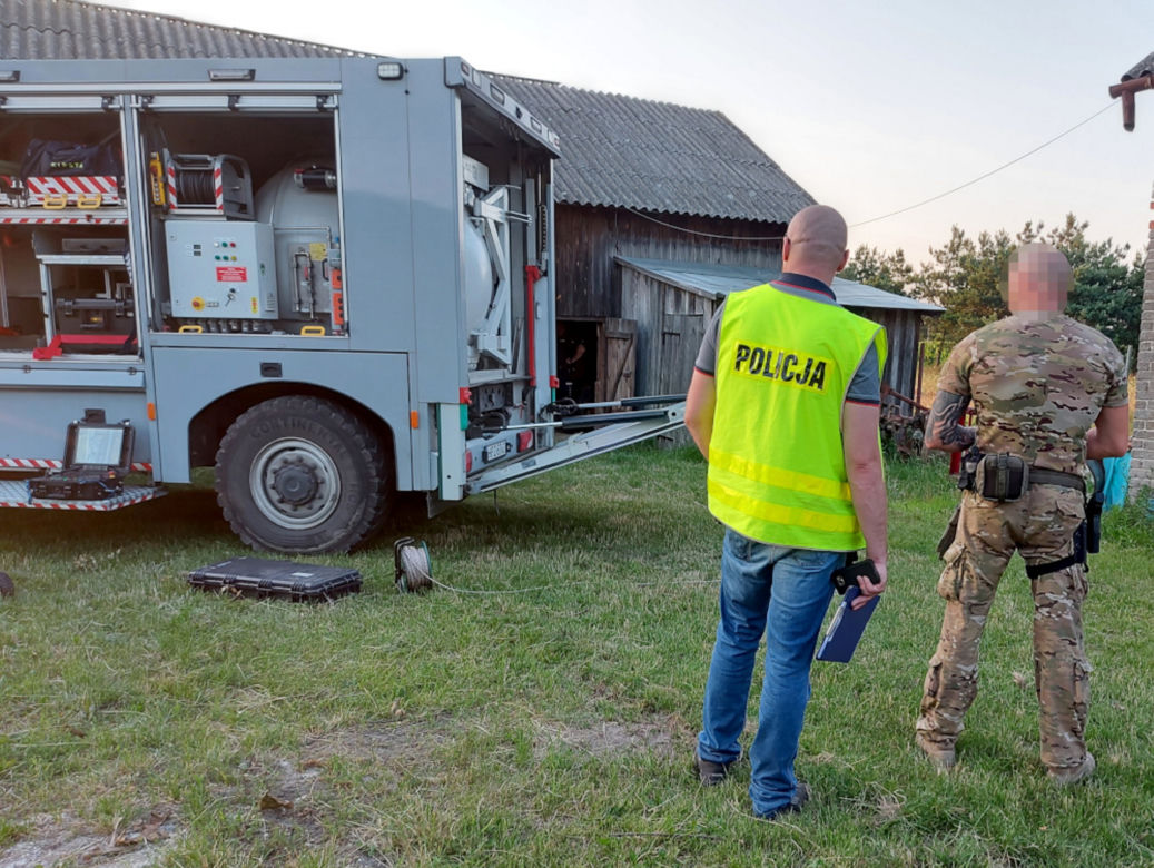Granat z czasów wojny znaleziony w stodole pod Otwockiem