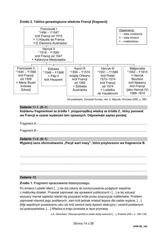 Matura 2024: historia rozszerzona. ARKUSZ CKE FORMUŁA 2015