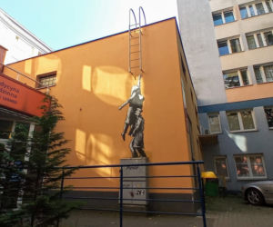 Tajemniczy mural w centrum Szczecina