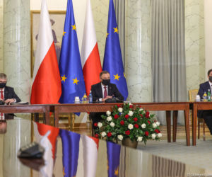Andrzej Duda na spotkaniu z harcerzami