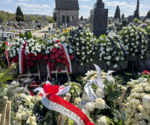 Tak wygląda grób Łukasza Litewki dzień po pogrzebie. Widok rozdziera serce