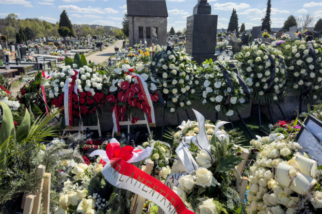 Tak wygląda grób Łukasza Litewki dzień po pogrzebie. Widok rozdziera serce
