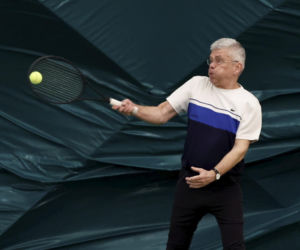 Senator Karczewski trenuje na wiosnę