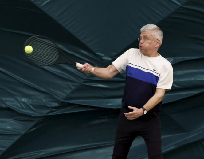 Senator Karczewski trenuje na wiosnę