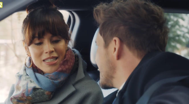 M jak miłość odc. 1929. Kama (Michalina Sosna), Marcin (Mikołaj Roznerski)