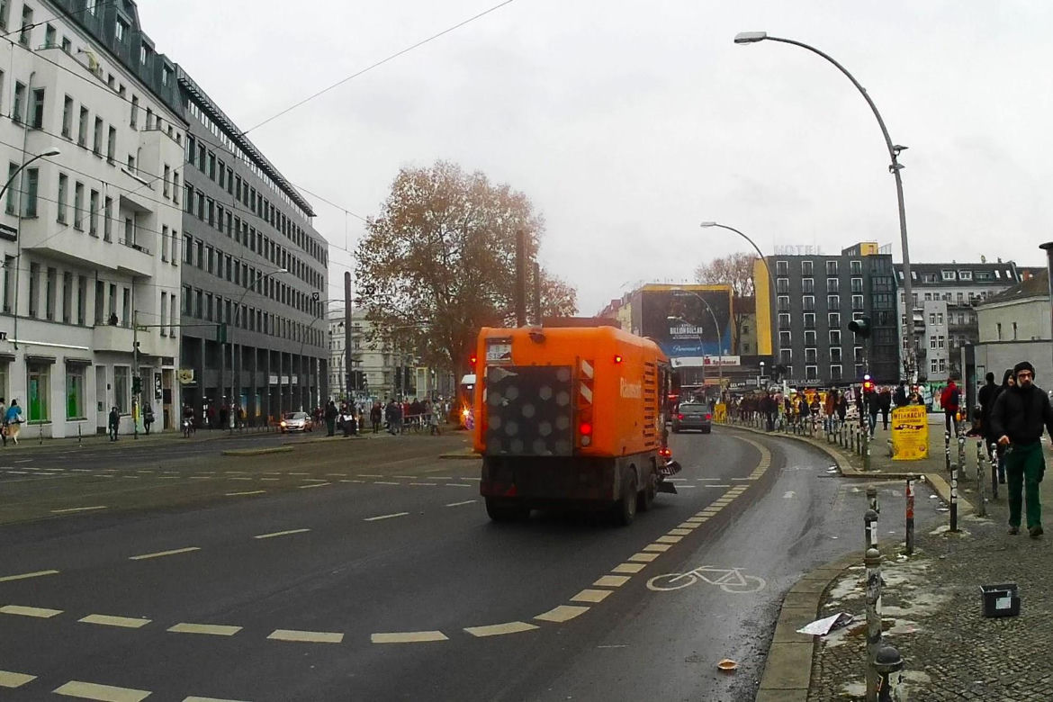 Warschauer Straße w Berlinie
