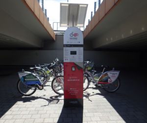 Chorzów: Powstał parking dla rowerów. Mieści się w nim 100 jednośladów!